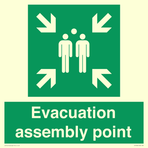 Evacuation assembly point